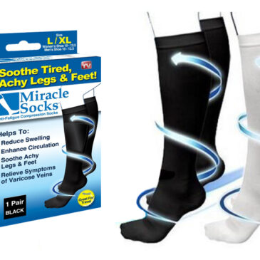 Kompresní zdravotní ponožky – Miracle Socks – 2 páry