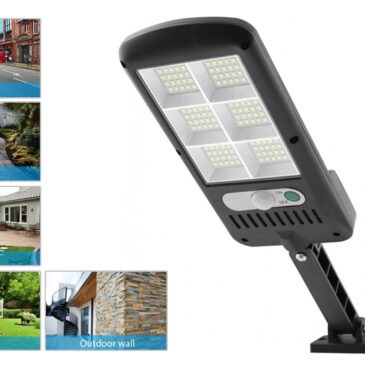 ENTAC – Solární lampa 120 LED 5W senzorem pohybu