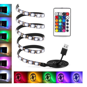 LED RGB pásek – Osvětlení za televizi – 3 metry