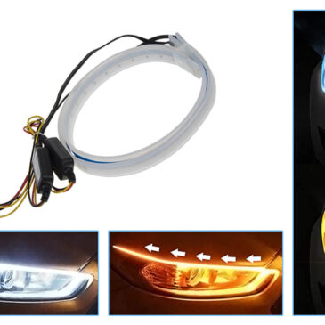 Flexibilní LED pásek do auta – dynamické blinkry + denní svícení