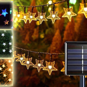 Dekorativní venkovní solární řetěz s 40 LED – Lights Star