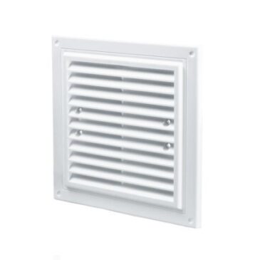 Kryt ventilátoru bílý 15×15