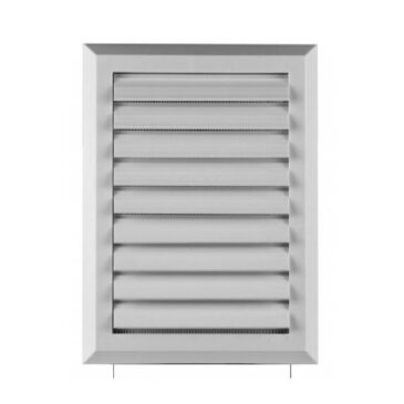 Kryt ventilátoru bílý 14×21