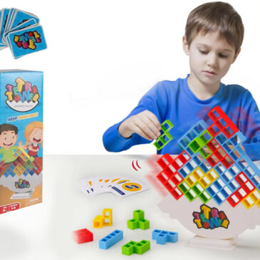 Logická hra Tetris Tower – pro děti i dospělé