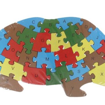 Dřevěné puzzle